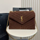 Brown Casual Street Solid Color Patchwork Chains Texture Bags