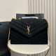 Black Casual Street Solid Color Patchwork Chains Texture Bags