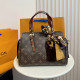 Black Brown Casual Street Letters Patchwork Zipper Adjustable Bags