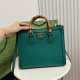 Green Casual Daily Solid Color Patchwork Zipper Bags