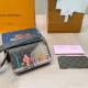 Yellow Casual Daily Graffiti Print Letters Patchwork Chains Bags