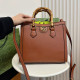 Brown Casual Daily Solid Color Patchwork Zipper Bags