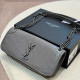 Grey Casual Street Solid Color Chains Texture Bags