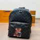 Black Casual Street Animal Print Letters Patchwork Contrast Bags