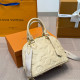 Yellow Daily Celebrities Letters Zipper Embossed Bags