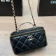 Black Casual Daily Solid Color Patchwork Zipper Texture Bags