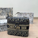 Blue Black Casual Daily Letters Patchwork Contrast Bags