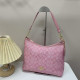 Pink Casual Street Letters Patchwork Zipper Bags