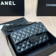 Black Casual Daily Solid Color Patchwork Chains Texture Bags