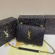 Black Casual Daily Solid Color Patchwork Chains Texture Bags