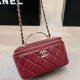 Red Casual Daily Solid Color Patchwork Zipper Texture Bags