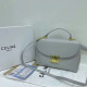 Grey Casual Daily Solid Color Patchwork Metal Accessories Trim Bags