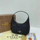 Black Casual Street Letters Patchwork Zipper Bags
