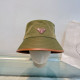 Green Casual Daily Solid Color Patchwork Contrast Hat