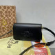 Black Casual Letters Embossed Adjustable Bags