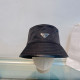 Black Casual Daily Solid Color Patchwork Contrast Hat