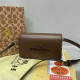 Brown Casual Letters Embossed Adjustable Bags