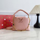 Pink Casual Daily Solid Color Patchwork Chains Zipper Bags