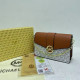 Brown Casual Letters Patchwork Chains Bags