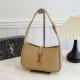 Beige Casual Solid Color Metal Accessories Trim Adjustable Bags