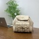 Apricot Casual Daily Solid Color Patchwork Texture Adjustable Bags