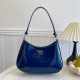 Navy Casual Daily Solid Color Patchwork Bags