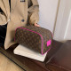 Rose Red Daily Letters Patchwork Zipper Bags
