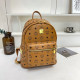 Orange Street Letters Rivets Patchwork Zipper Bags