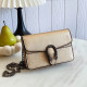 Champagne Casual snake Patchwork Chains Zipper Bags
