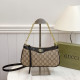 Black Casual Letters Patchwork Chains Zipper Bags