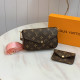 Pink Casual Letters Patchwork Adjustable Bags