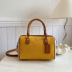 Orange Yellow Daily Solid Color Patchwork Zipper Contrast Bags