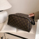 Black Daily Letters Patchwork Zipper Bags