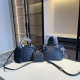 Black Casual Letters Embossed Adjustable Bags