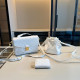 White Casual Letters Patchwork Bags