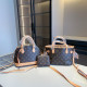 Orange Brown Casual Letters Patchwork Zipper Contrast Bags