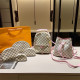 White Grey Street Letters Patchwork Zipper Contrast Bags