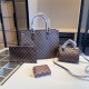 Black Brown Casual Plaid Patchwork Contrast Bags