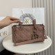 Coral Powder Daily Solid Color Zipper Texture Bags