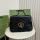 Black Casual Letters Patchwork Texture Bags