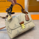 Yellow Casual Letters Patchwork Contrast Bags