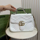 White Casual Letters Patchwork Texture Bags