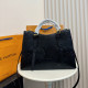 Black Street Letters Embossed Adjustable Bags
