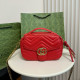 Red Casual Solid Color Metal Accessories Trim Zipper Texture Bags