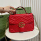 Red Casual Letters Patchwork Texture Bags