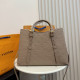 Khaki Casual Letters Embossed Adjustable Bags