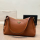 Orange Casual Solid Color Patchwork Zipper Bags