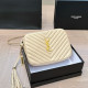 Light Yellow Casual Solid Color Zipper Tassel Bags