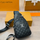 Black Street Solid Color Patchwork Zipper Embossed Bags