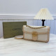 White Casual Letters Patchwork Chains Contrast Bags